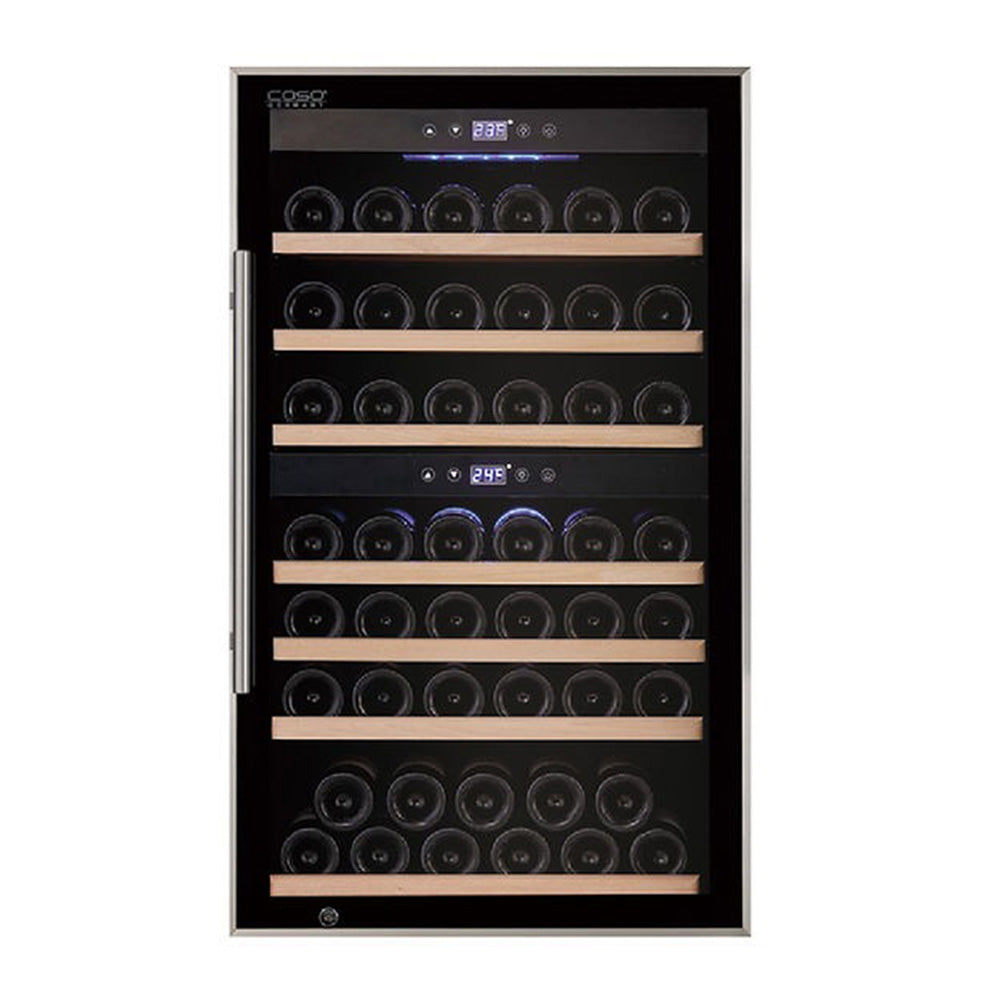 德國 Caso|WineComfort 66 雙溫控紅酒櫃 SW-66