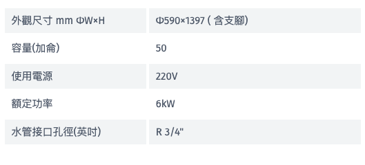Rinnai 林內|REH-5050P6 50加侖儲熱式直立式電熱水器(含運不安裝,安裝費另計)