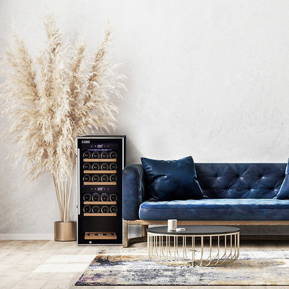 德國 Caso|WineComfort 24 雙溫控紅酒櫃 SW-24