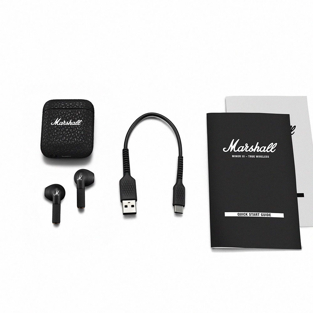 【全新出清】Marshall |Minor III 真無線藍牙耳機