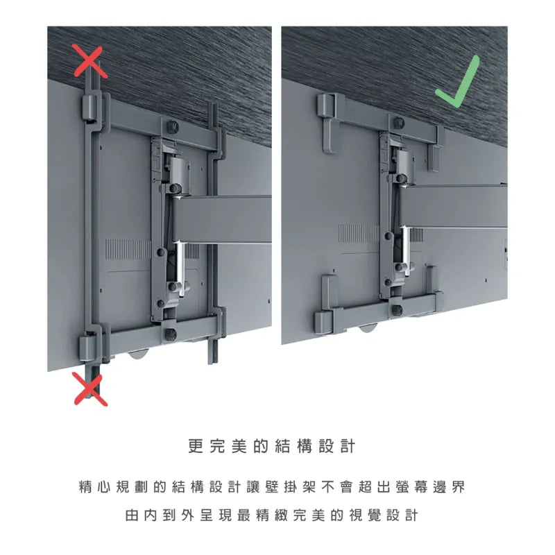 Vogel's|TVM 3665 40-77吋 單臂式伸縮壁掛架 OLED適用