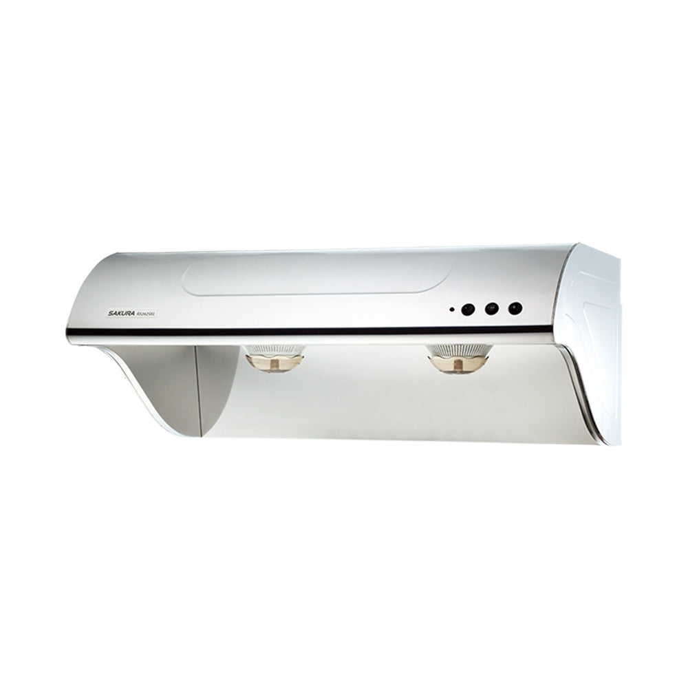 Sakura櫻花|70cm 斜背式除油煙機-高速雙渦輪+雙效除油R3262S(不含安裝)