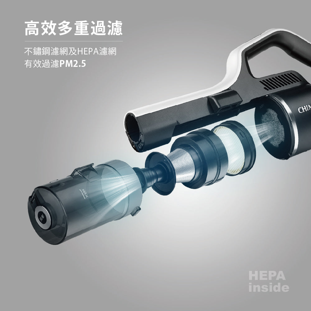 奇美CHIMEI|VC-HT3PHA 無線輕巧強力無刷馬達吸塵器