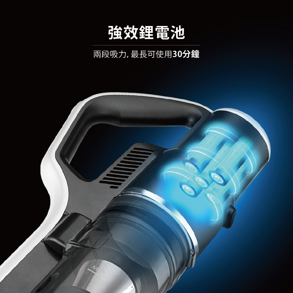 奇美CHIMEI|VC-HT3PHA 無線輕巧強力無刷馬達吸塵器