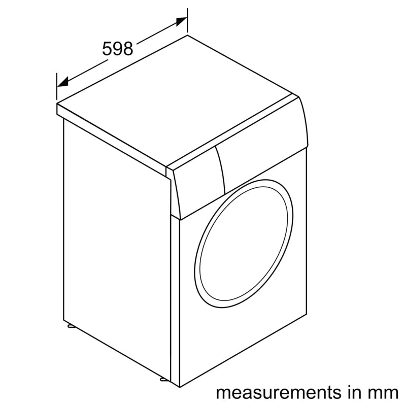 BOSCH博世|WGB25600TC 8系列 滾筒洗衣機 10 kg