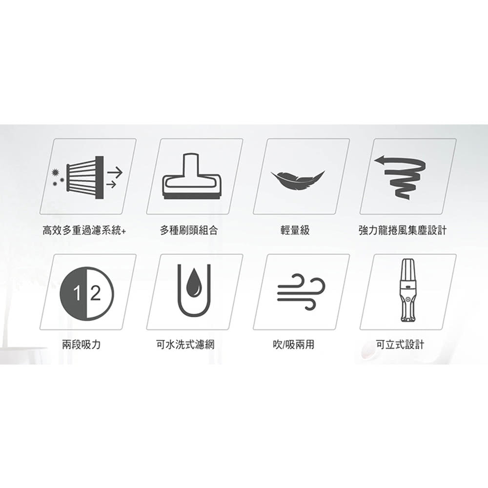 奇美CHIMEI|VC-HP4LSA 多功能無線吸塵器PLUS