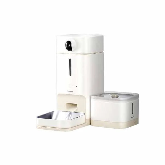 Panasonic國際牌 ｜台灣製寵物智能複合式攝影飲水餵食機 CP-JNF04-W