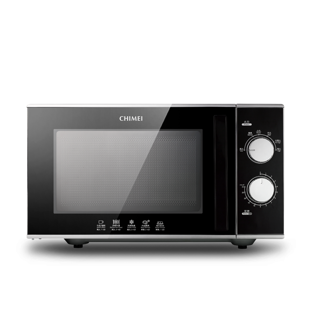 奇美CHIMEI｜MV-25C1FK 25L黑晶平台機械式微波爐