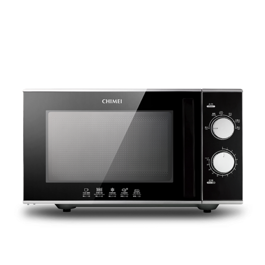奇美CHIMEI｜MV-25C1FK 25L黑晶平台機械式微波爐