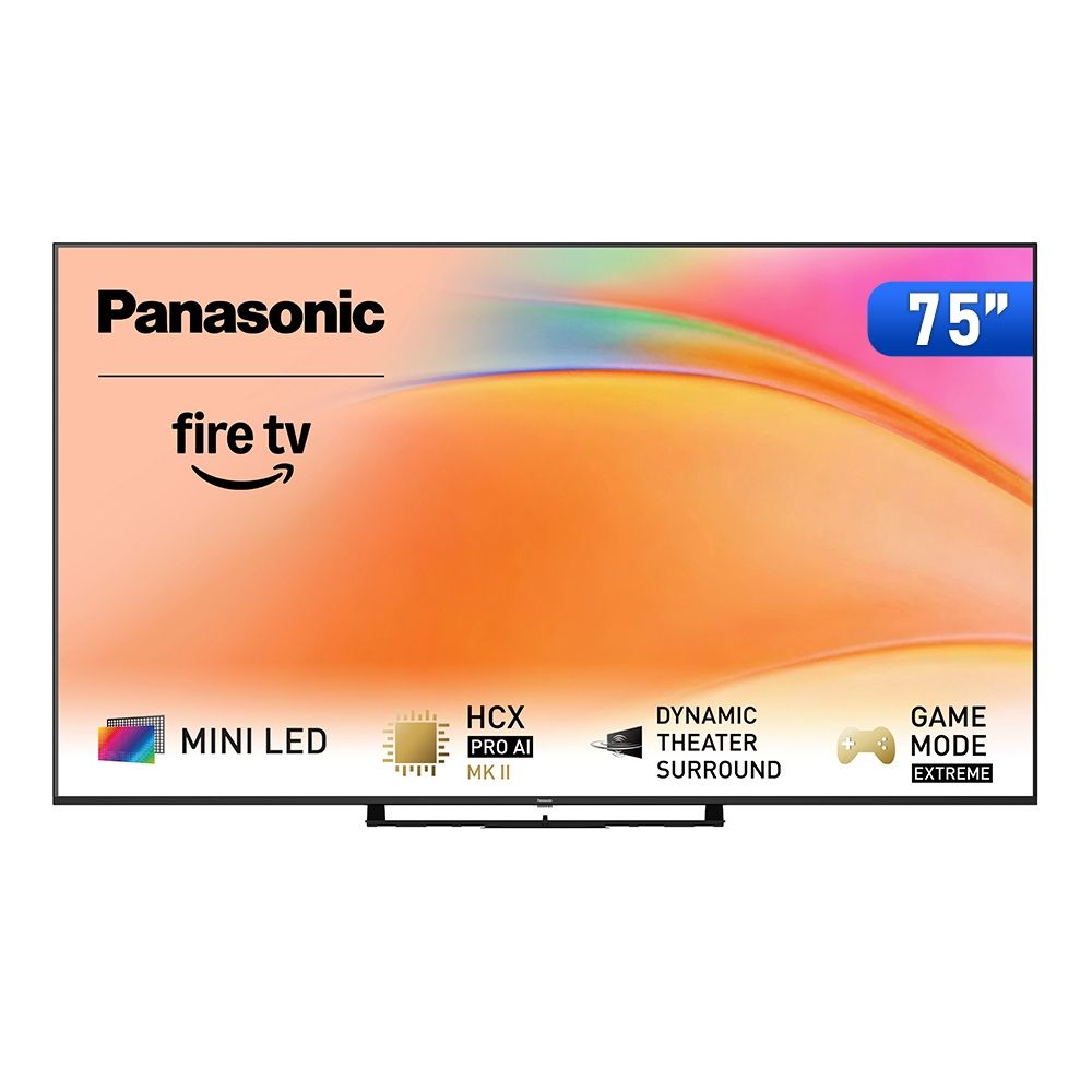 Panasonic國際牌 ｜TV-75W95BGT 75型4K Mini LED 144Hz Fire TV聯網顯示器 無視訊盒