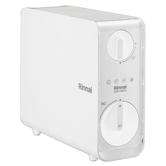 Rinnai 林內｜RWP-R620W 廚下型雙效RO逆滲透淨水器(含龍頭)(含運不安裝，安裝費另計)