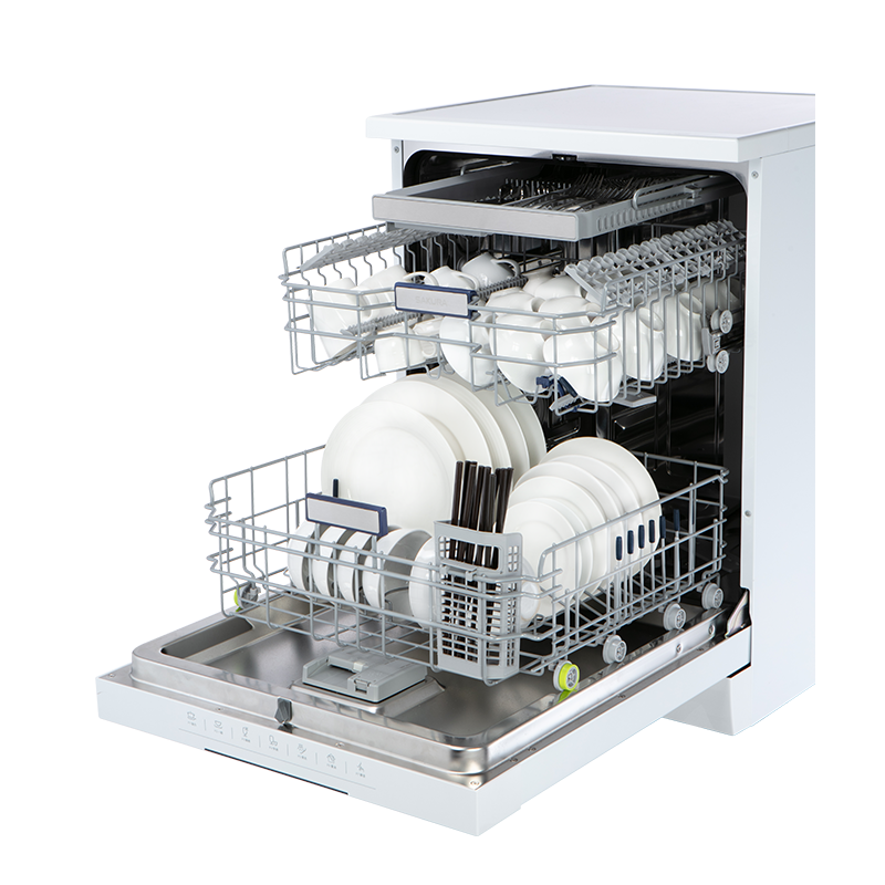 Sakura櫻花｜獨立式熱風烘乾洗碗機 E7881