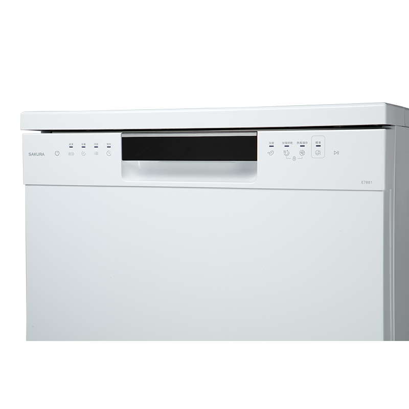 Sakura櫻花｜獨立式熱風烘乾洗碗機 E7881