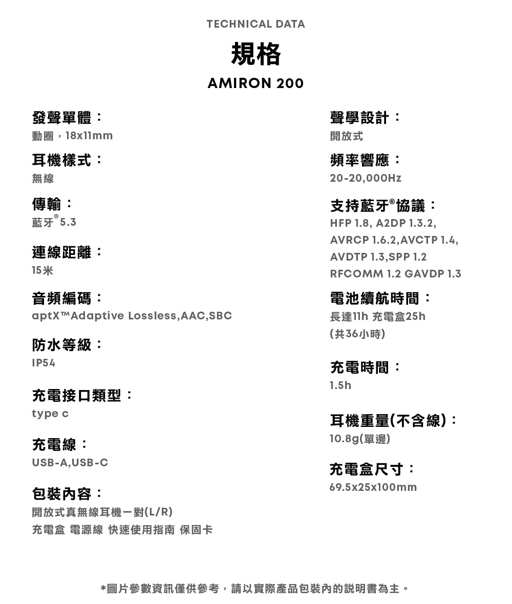 beyerdynamic｜Amiron 200 開放式藍牙耳掛耳機