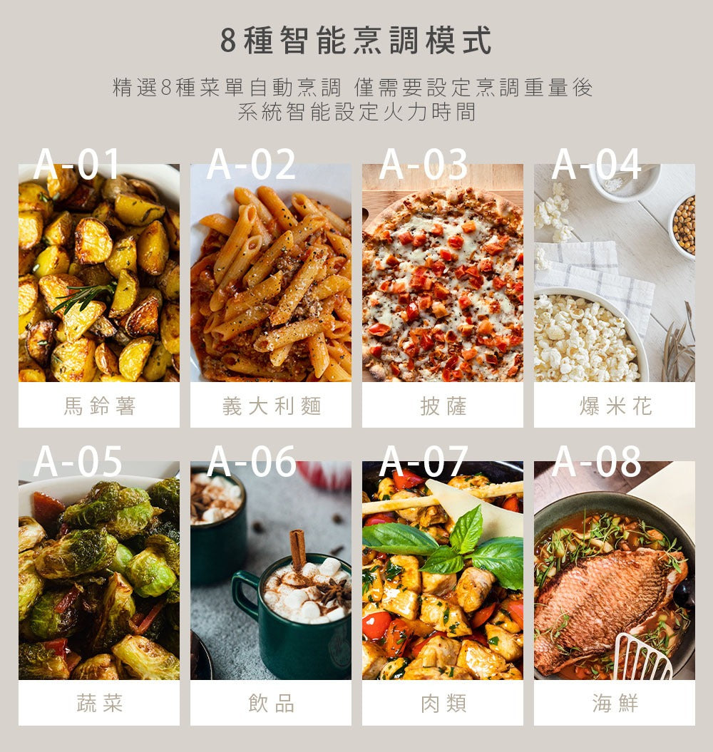 Artisan｜20L微電腦平台式微波爐 MW2003