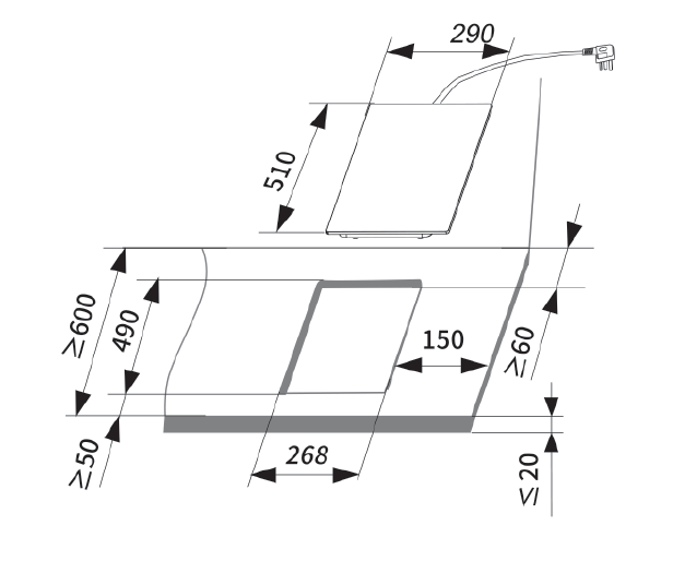 Rinnai 林內｜RB-H2180 IH智慧感應雙口爐(縱向)(含運不安裝，安裝費另計)