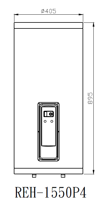 Rinnai 林內｜REH-1550P4 15加侖儲熱式直立式電熱水器(含運不安裝，安裝費另計)