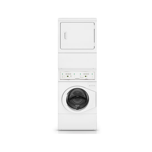 優必洗Huebsch【YTGE5ASP113FW01】15KG+12KG雙層式上烘下洗滾筒式瓦斯型洗/乾衣機(桶裝瓦斯)