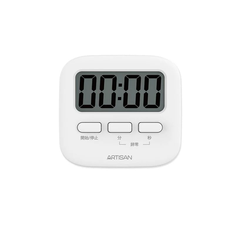 ARTISAN | 極簡電子計時器-白 T02