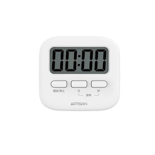 ARTISAN | 極簡電子計時器-白 T02
