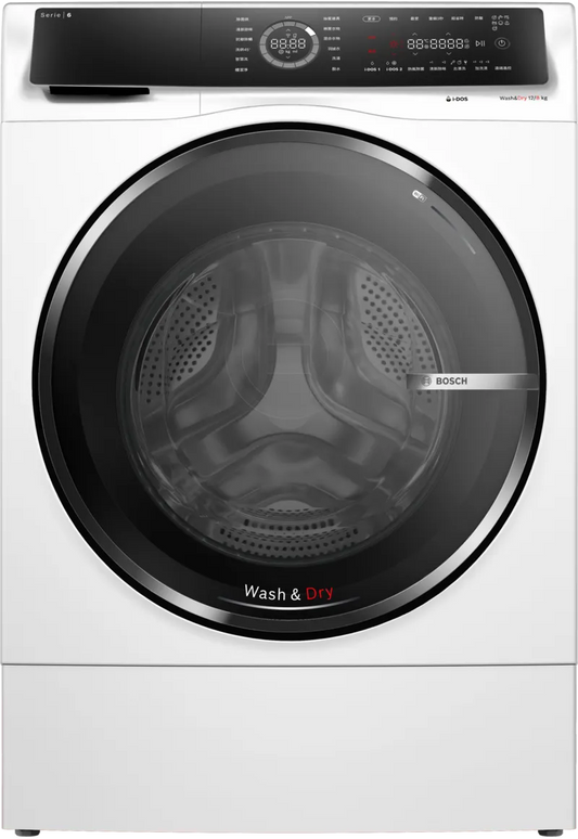 BOSCH博世｜WSD274A0TC 6系列 洗脫烘滾筒洗衣機 12/8 kg