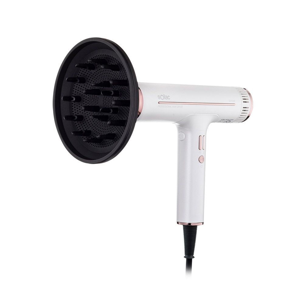 【全新出清】sOlac | 專業負離子吹風機 SD-1000W 珍珠白