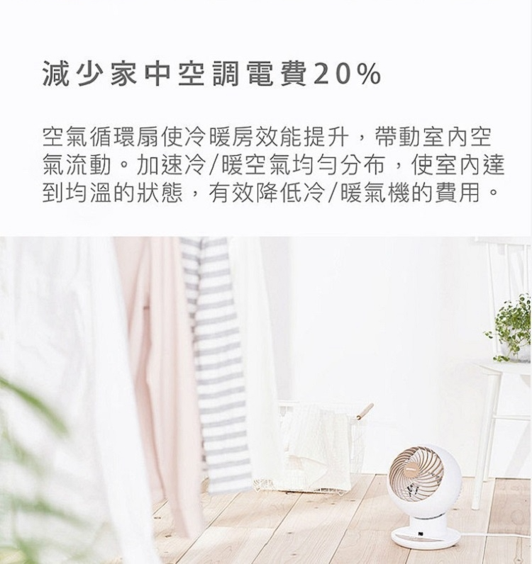 【全新出清】IRIS ｜ PCF-SC15T 空氣循環扇(限定色)