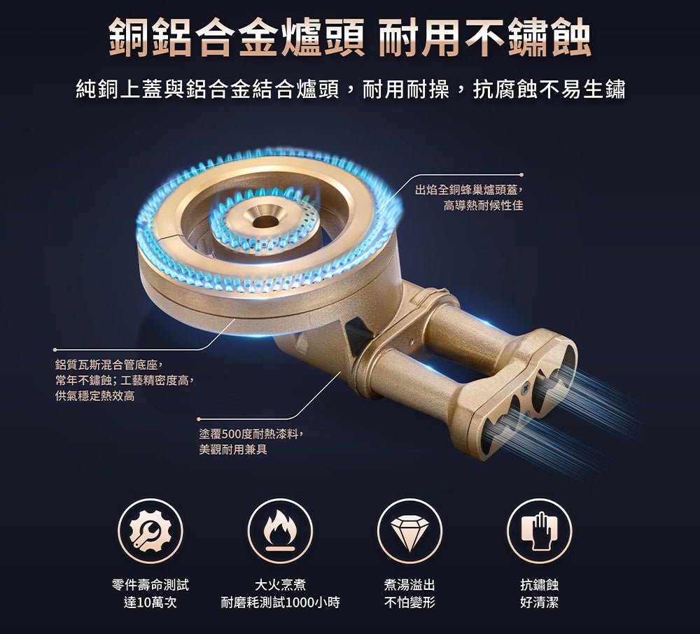 Sakura櫻花｜二口節能安全爐 G6201S   (不含安裝)