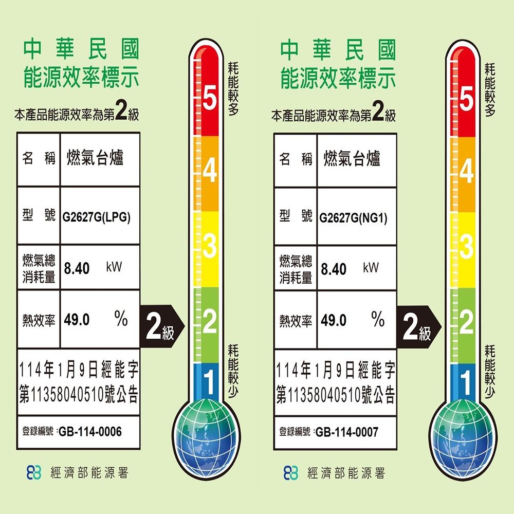 Sakura櫻花｜二口大面板智控易清檯面爐 G2627G(不含安裝)