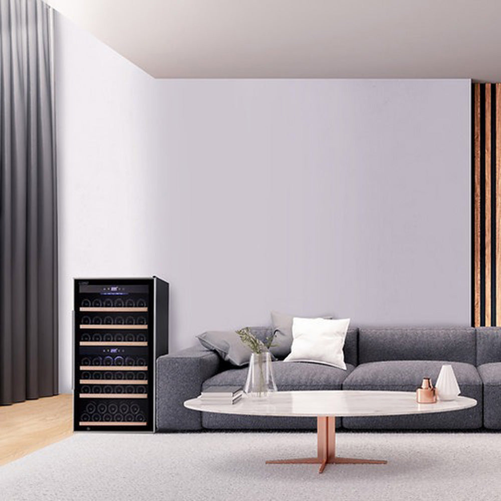 德國 Caso｜WineComfort 66 雙溫控紅酒櫃 SW-66