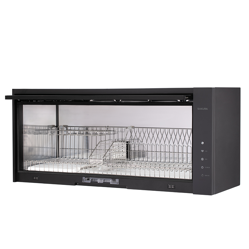 Sakura櫻花｜80cm高 智能升降烘碗機 Q7585BL(不含安裝)