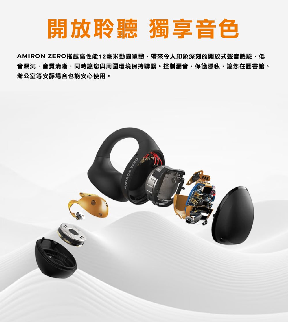 beyerdynamic｜Amiron Zero 開放式藍牙耳夾耳機