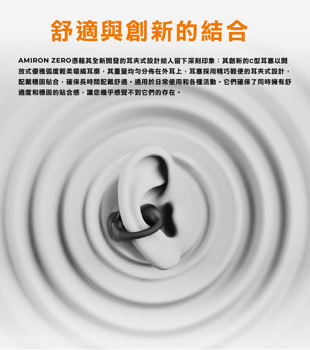 beyerdynamic｜Amiron Zero 開放式藍牙耳夾耳機