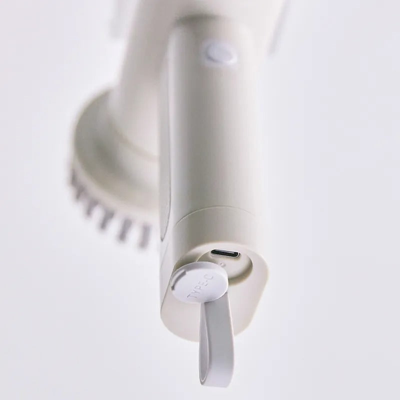 ARTISAN｜USB充電式電動清潔刷-暖月灰 CB200W