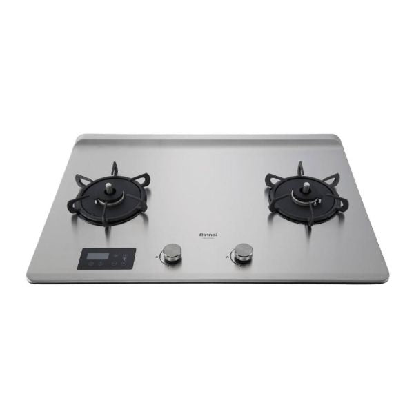 Rinnai 林內｜RB-A2760S 檯面式緻溫二口爐(不鏽鋼)(定溫)(定時)(含運不安裝，安裝費另計)