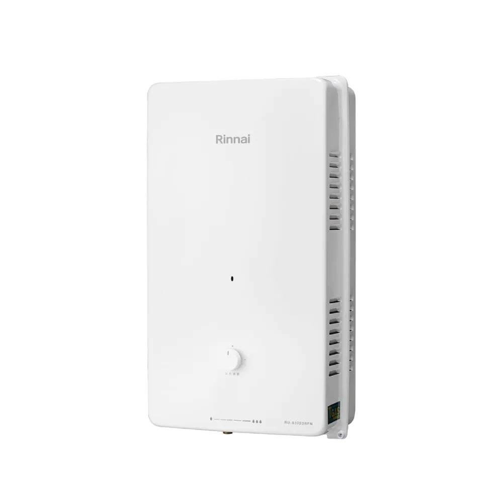 Rinnai 林內｜RU-A1023RFN 屋外型10L自然排氣熱水器(含運不安裝，安裝費另計)