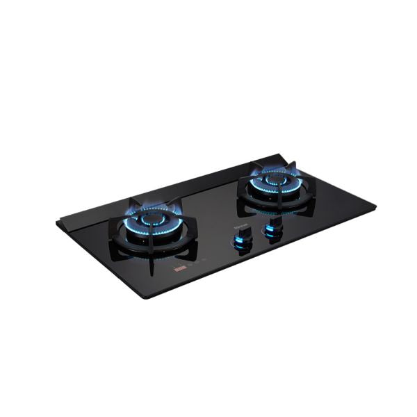 Rinnai 林內｜RB-M2620G(B) 檯面式極炎二口爐(黑玻)(LED旋鈕)(定時)(含運不安裝，安裝費另計)
