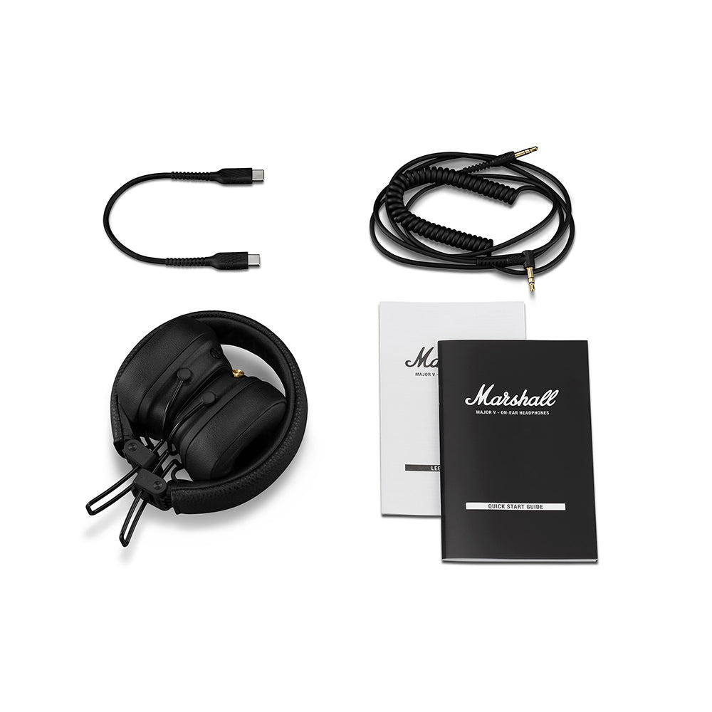 Marshall｜ MAJOR V 藍牙耳罩式耳機（復古棕/經典黑/奶油白/夜幕藍)