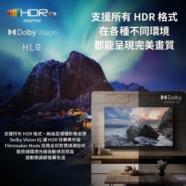 Panasonic國際牌 ｜TV-55W90BGT 55型4K LED 144Hz Fire TV聯網顯示器 無視訊盒