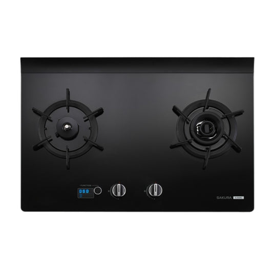 Sakura櫻花｜智能雙炫火二口玻璃檯面爐G2928GB  (不含安裝)