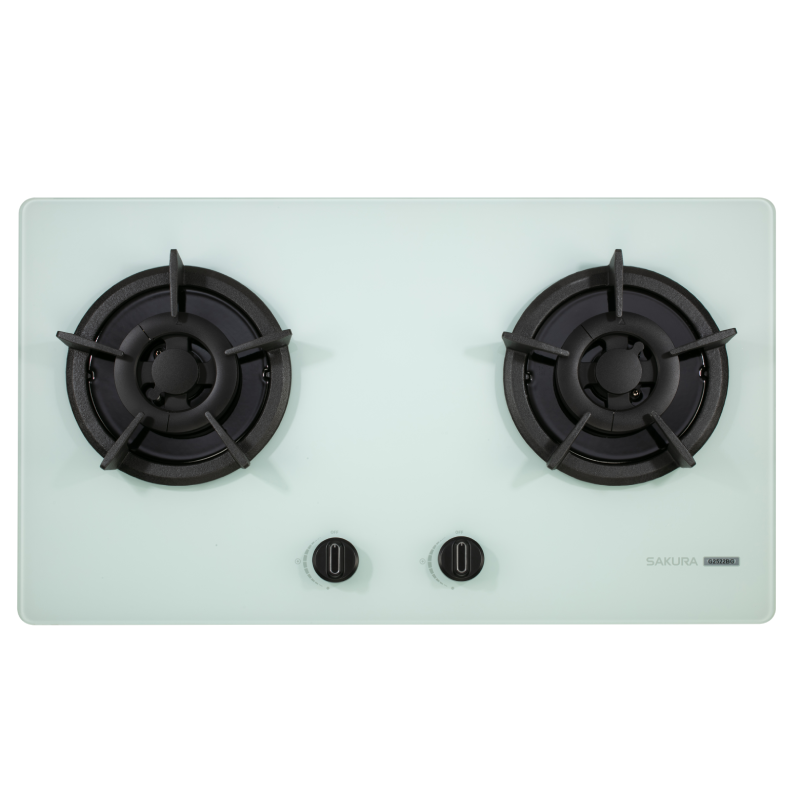 Sakura櫻花｜二口小面板易清檯面爐 G2522BGB/G2522BGW(不含安裝)