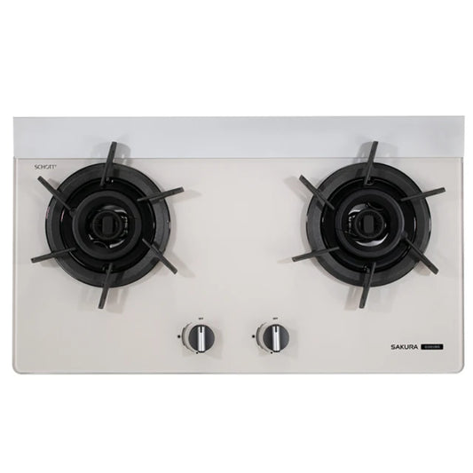 Sakura櫻花｜二口雙炫火玻璃檯面爐G2922BGC  (不含安裝)
