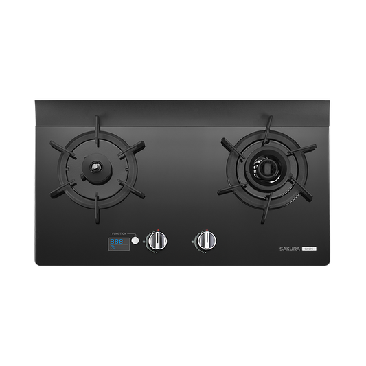 Sakura櫻花｜智能雙炫火二口玻璃檯面爐G2926GB (不含安裝)
