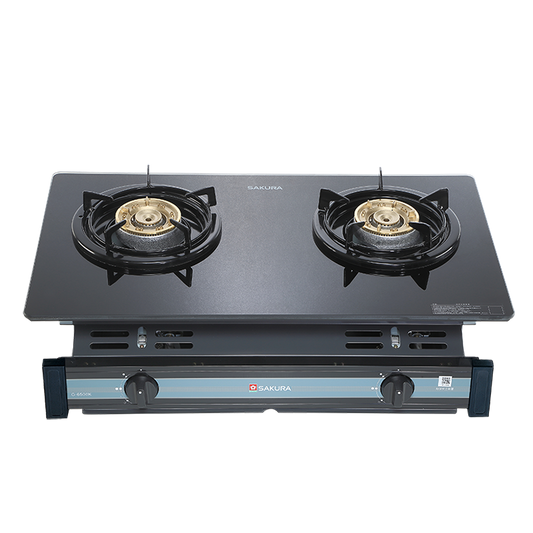Sakura櫻花｜兩口玻璃面板嵌入爐 G6500KG   (不含安裝)