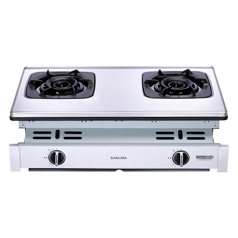 Sakura櫻花｜ 二口雙炫火嵌入爐G6900S   (不含安裝)