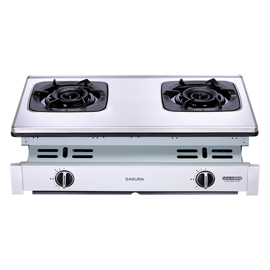Sakura櫻花｜ 二口雙炫火嵌入爐G6900S   (不含安裝)