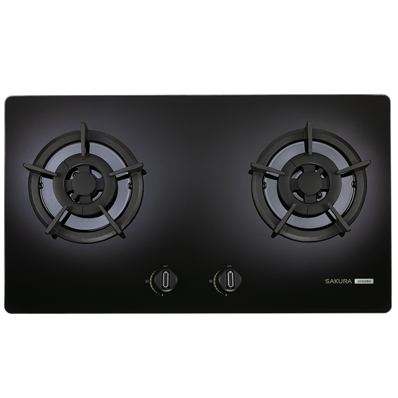 Sakura櫻花｜二口小面板易清檯面爐 G2522BGB/G2522BGW(不含安裝)