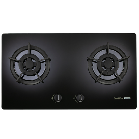 Sakura櫻花｜二口小面板易清檯面爐 G2522BGB/G2522BGW(不含安裝)