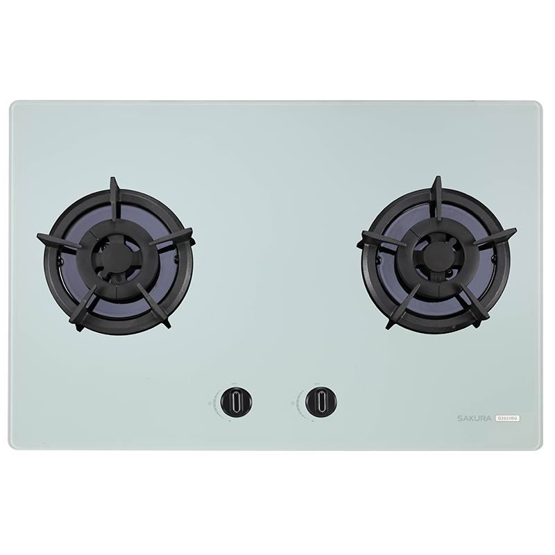 Sakura櫻花｜二口大面板易清檯面爐 G2623BGB/G2623BGW(不含安裝)