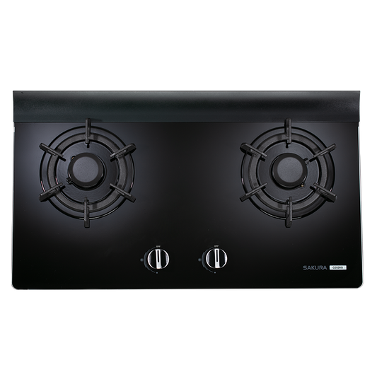 Sakura櫻花｜二口高效玻璃檯面爐 G2826GB(不含安裝)